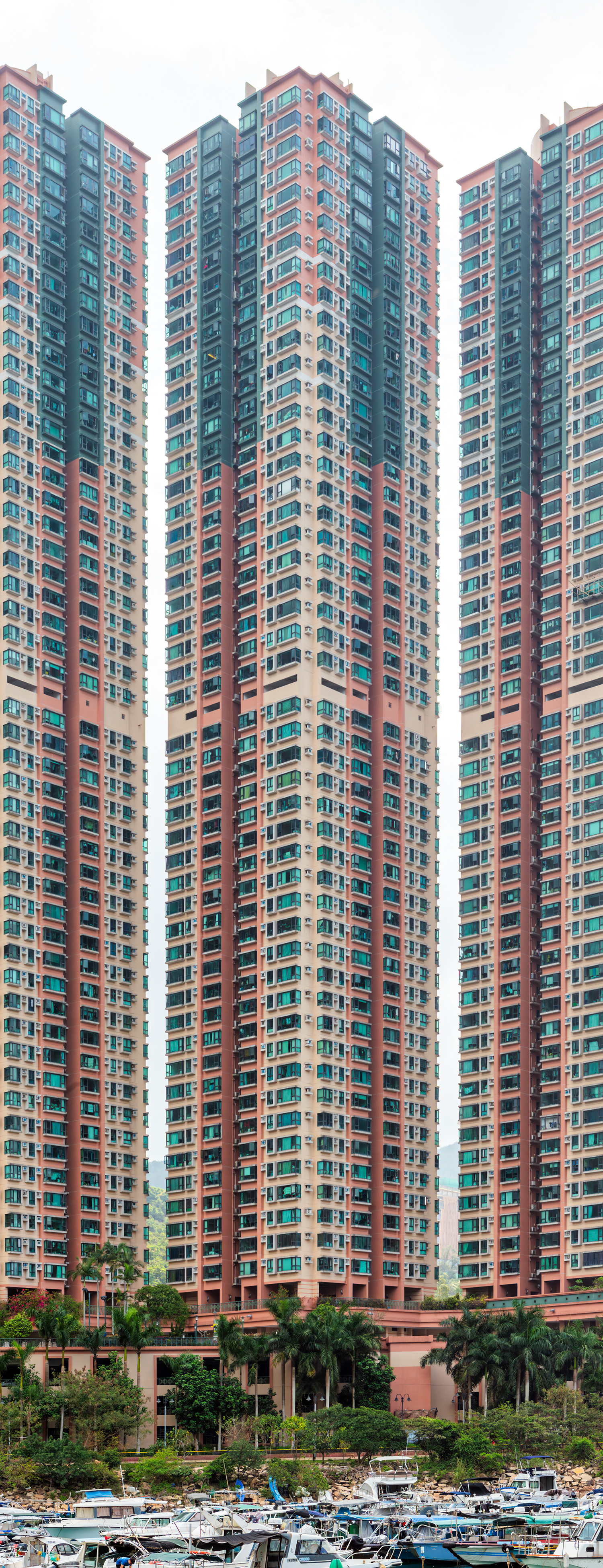 Oscar by the Sea Tower 7, Hong Kong - View from the west. © Mathias Beinling